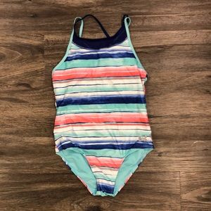 Girls Under Armour athletic swimsuit